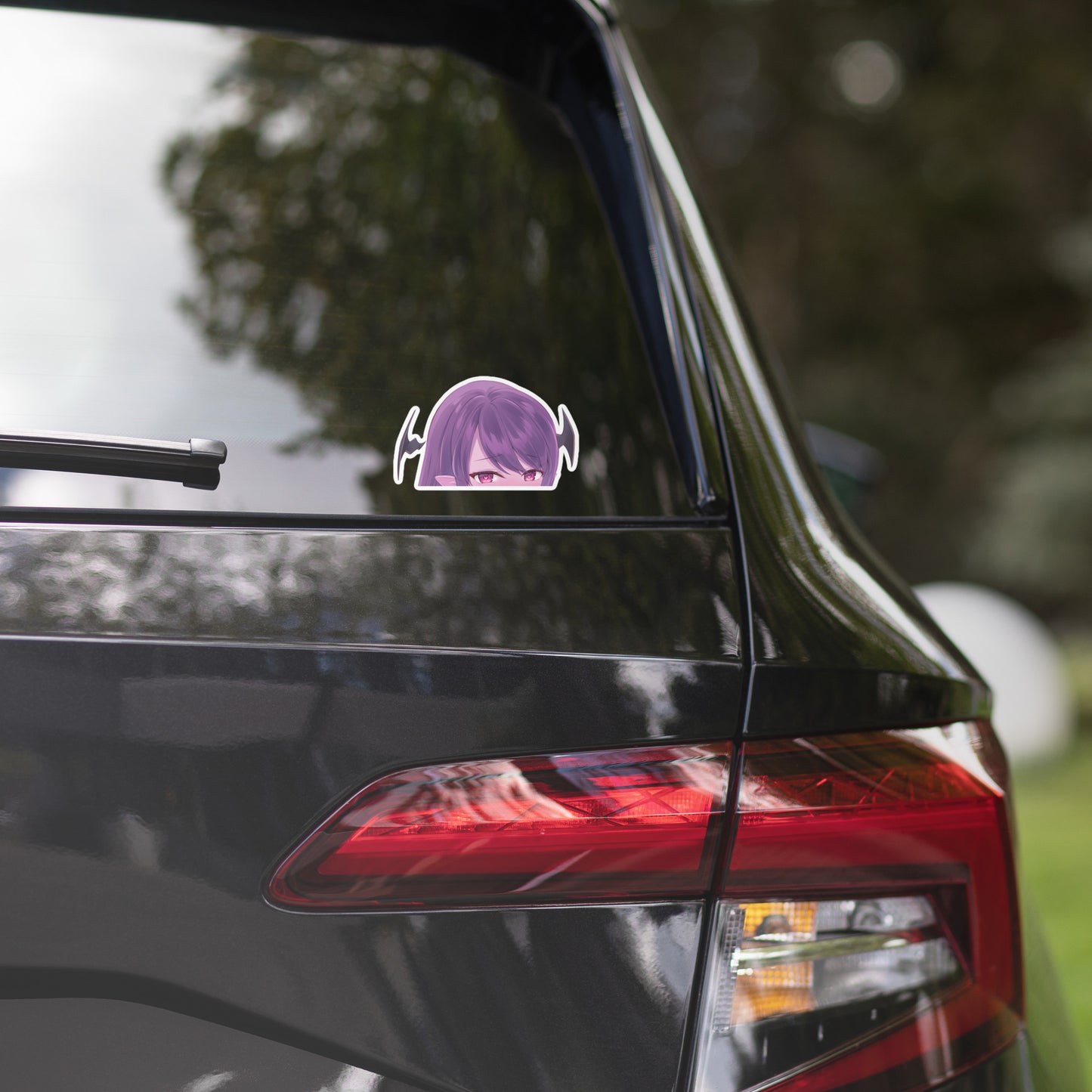 DreamEater "Yume" 5.5" Kisscut Peeker Decal A