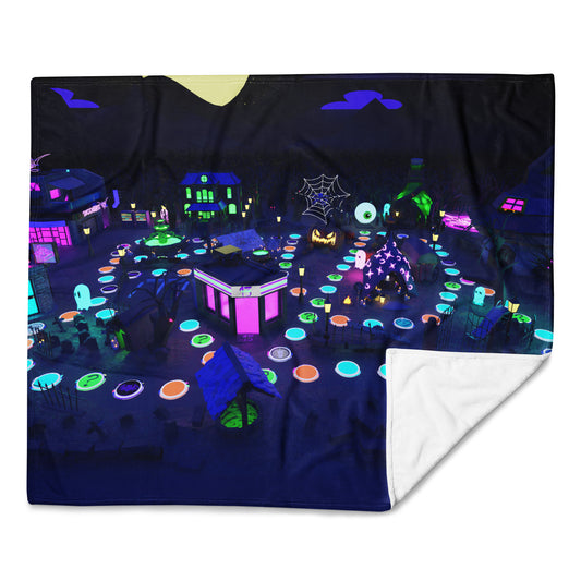 Yumeland (Night) Throw Blanket