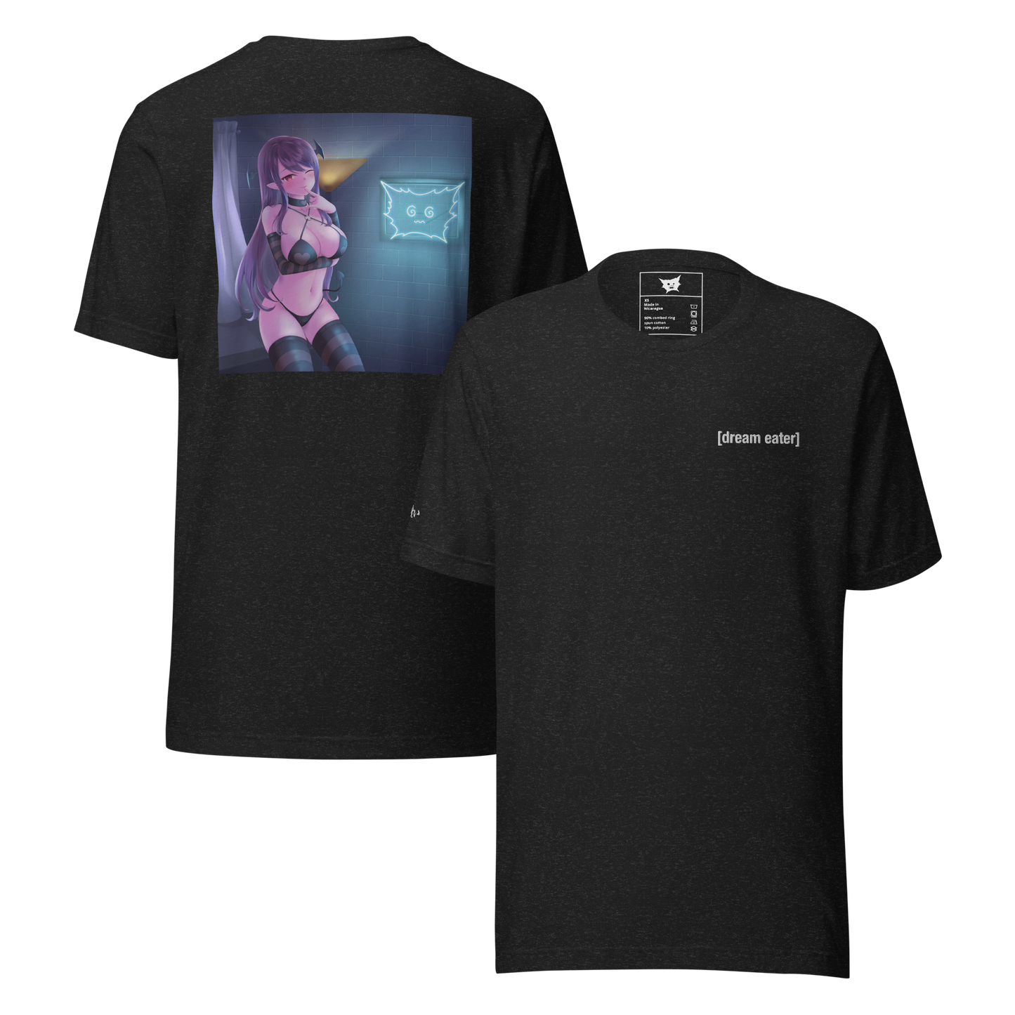 DreamEater Embroidered Box Logo "Orange Skies EP" Unisex t-shirt