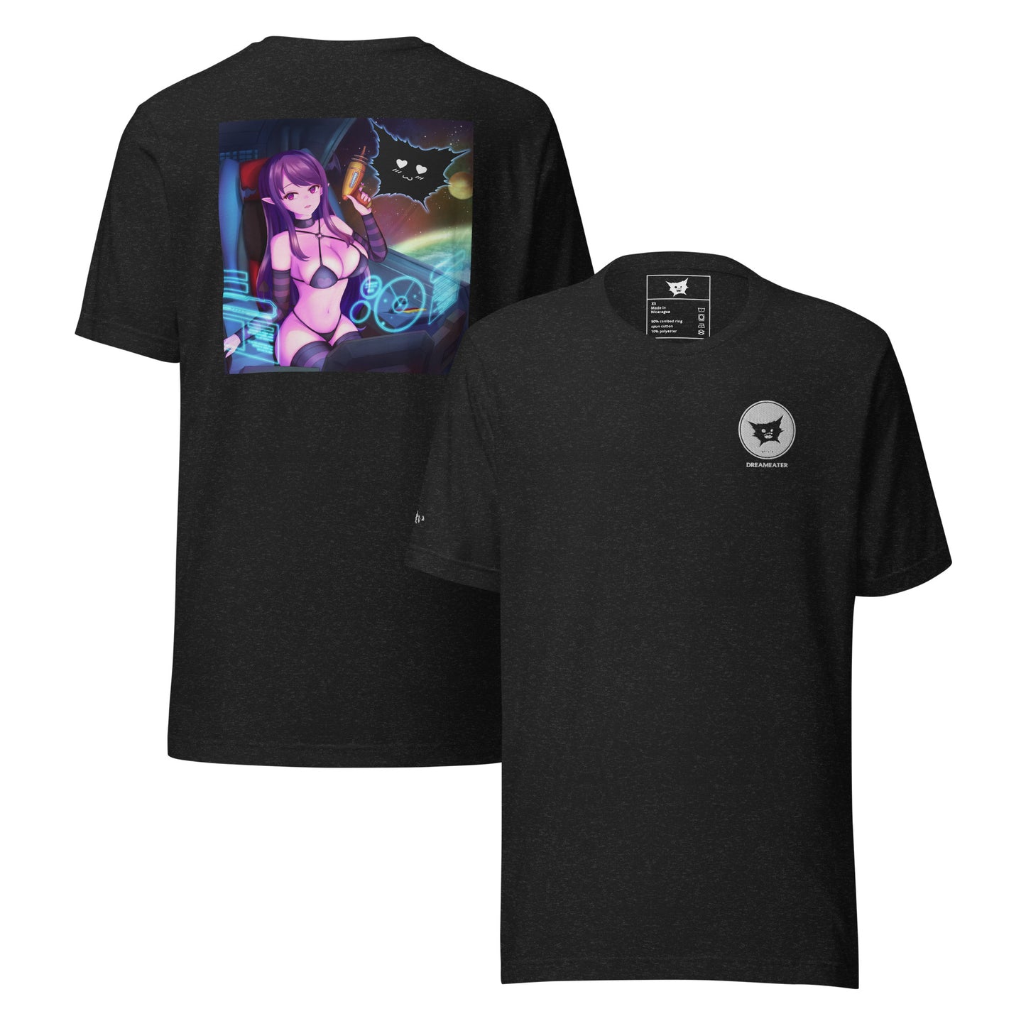 DreamEater Unisex Embroidered Logo "Crosstalk" t-shirt